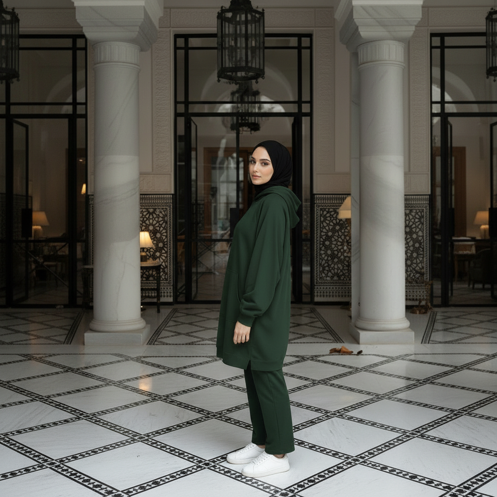 Ensemble Hoodie Sportif (Oversized)