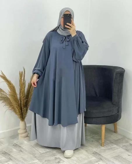 باك الأناقة المحتشمة – كاب + صاية + فولار