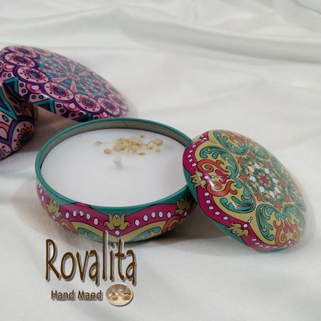 جار شمع منديلا معطر