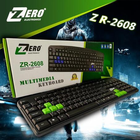 كيبورد zero multimedia zr 2608