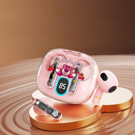 سماعات أذن لاسلكية للأطفال بتصميم ميكي وميني – صوت Hi-Fi، عزل ضوضاء، بطارية تدوم طويلًا