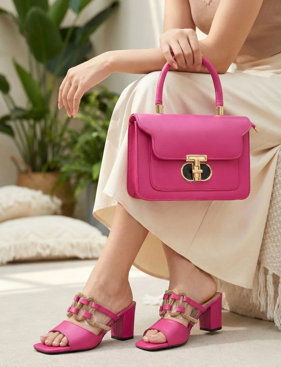 Sandales à Talon Chic ZainaElegance – Élégance Moderne & Détails Dorés