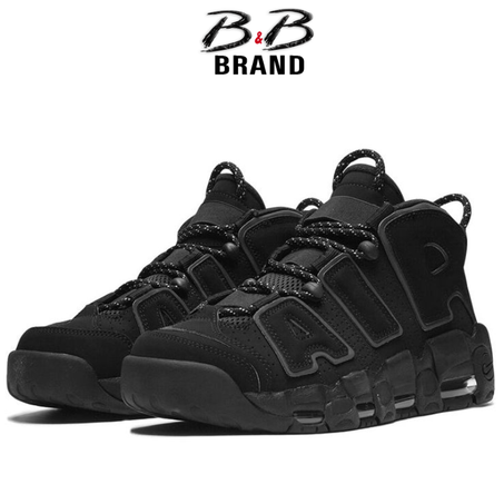 Nike Air More Uptempo Black Reflective