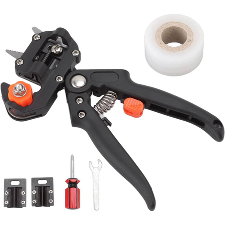 1 ensemble d'outils de greffage de jardin, sécateur efficace et économe en main d'œuvre