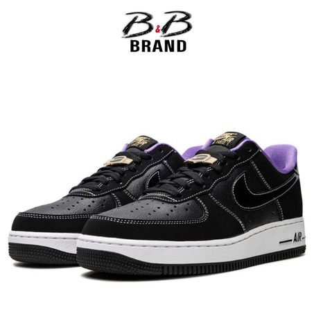 Nike Air Force 1 Low '07 LV8 World Champ Black Purple