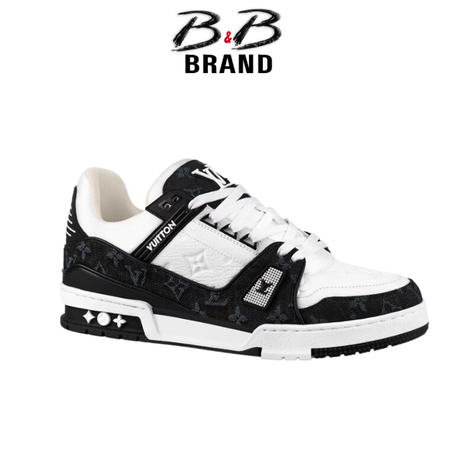 Louis Vuitton LV Trainer White Black (Femme et Homme)