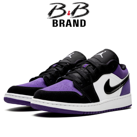 Air Jordan 1 Low Court Purple (Femme et Homme)