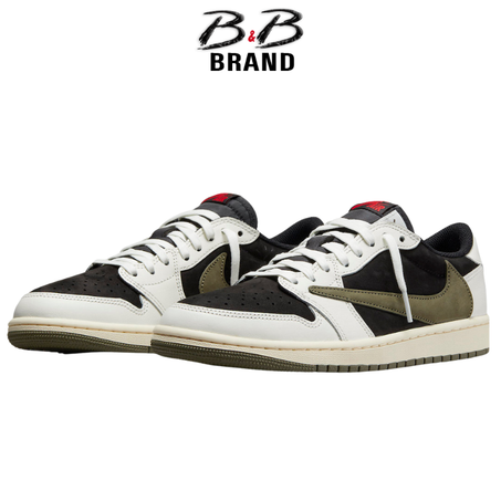 Jordan 1 Retro Low OG SP Travis Scott Olive