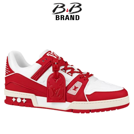 Louis Vuitton Trainer Red White