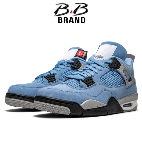 Jordan 4 Retro University Blue Oreo (Femme et Homme)