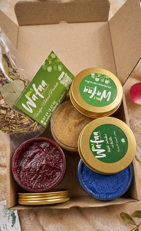 باك تقشير وتفتيح الجسم