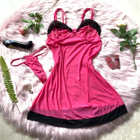 Ensemble Nuisette en tulle