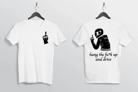 tshirt hang the f.ck up and drive