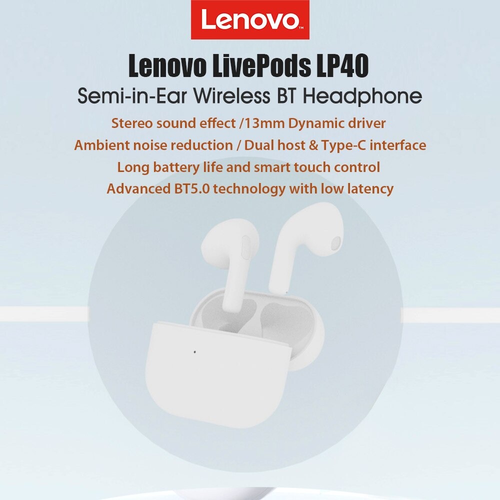 Lenovo p40 pro سماعات