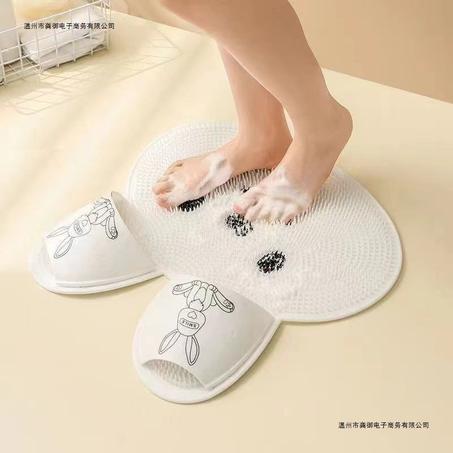 Tapis de Lavage des Pieds Antidérapant avec Massage