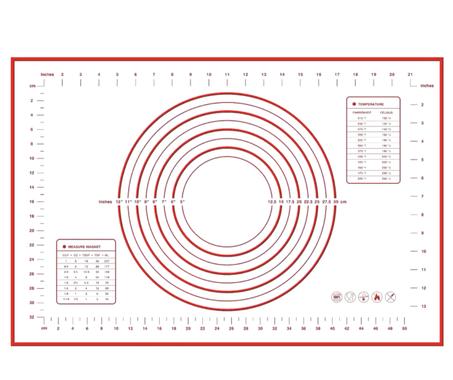 Tapis de cuisson en silicone