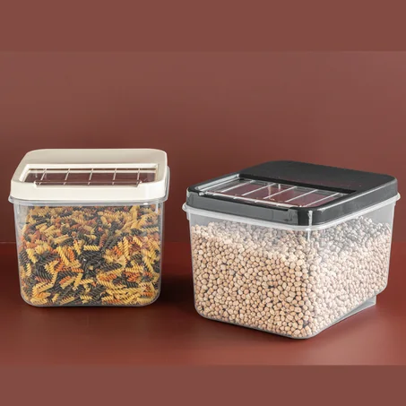 Set de 2 boîtes de conservation alimentaire extra-larges – Capacité 10 L