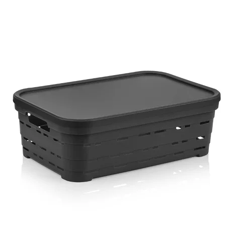 Set de 3 Panier de Rangement Pyramid 8,2L – Design Moderne et Empilable