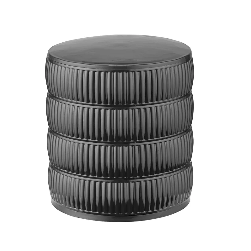 Organisateur de Bijoux Saray – Coffret Rotatif 4 Étages au Design Luxueux