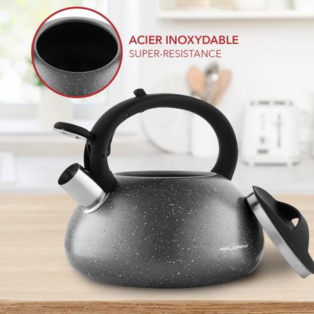 غلاي من الفولاذ المقاوم للصدأ (2.5 لتر)