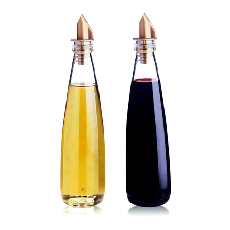 مجموعة زجاجتين للزيت والخل