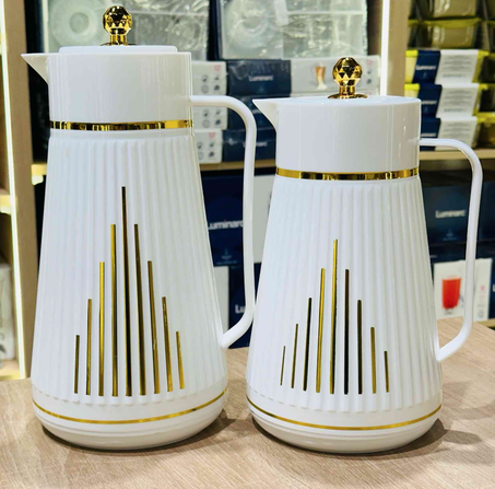 Thermo 2 Pièces 1L et 700ML  Blanc et noir