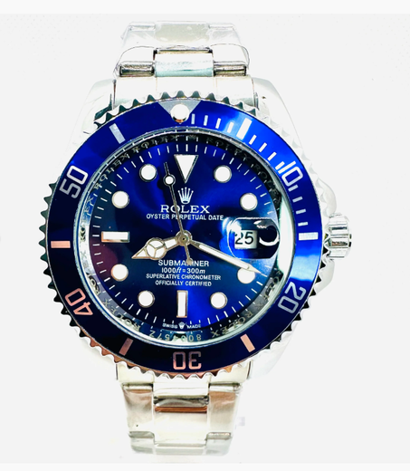 Montre Rolex Argentée Homme