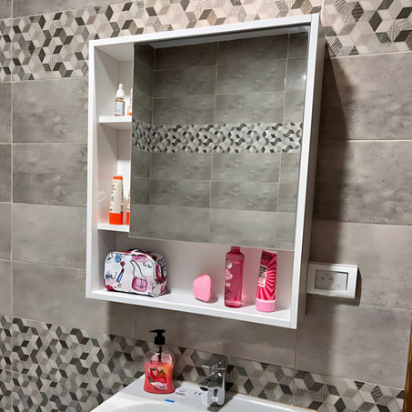 خزانة تنظيم الحمام 2X1