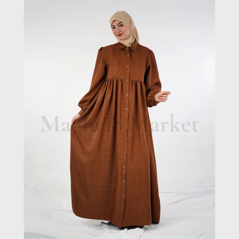 Robe Confort - Tissu le lin 1er Qualité