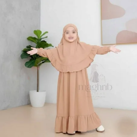 Khimar fille - Confort et Elégance
