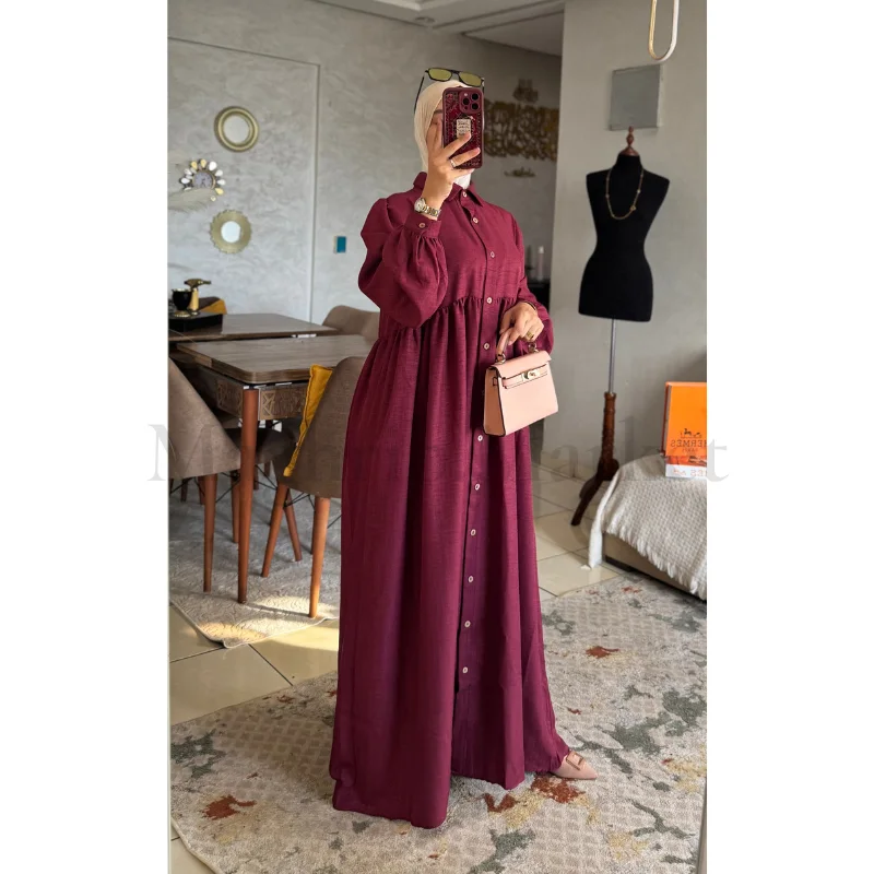 Robe Confort - Tissu le lin 1er Qualité