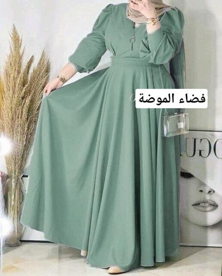 كسوة كلوش مخدومة بثوب الكريب