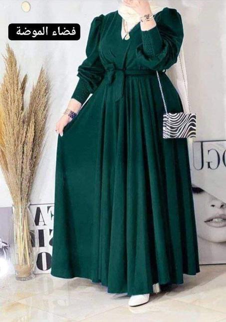 كسوة كلوش  ثوب  كريب