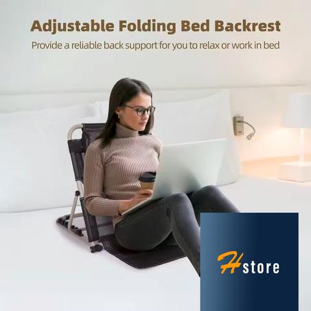 Dossier de lit réglable en tissu