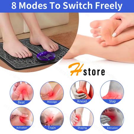 EMS Foot Massager Pad Foldable Massage