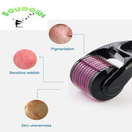 Derma Roller   ضد ندبات حب الشباب والسيلوليت ديرما رولر إبر مايكرو تيتانيوم ميكرونيدل ميزورولر للعناية بالجسم والوجه