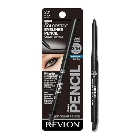قلم كحل ريفلون ColorStay Eyeliner Pencil أسود 201