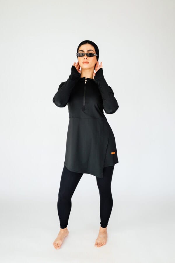 Burkini 3 pièces avec gilet