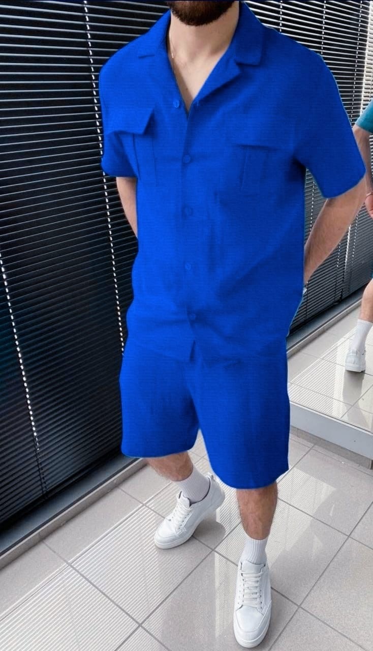 Ensemble 2 pièces chemise + short