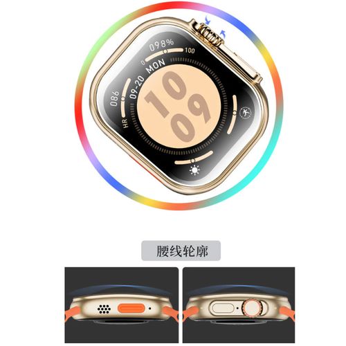 • اول ساعه بشاشة منحنية X10 Ultra 3