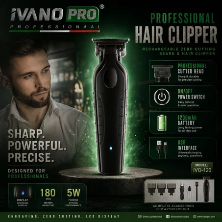 Tondeuse Professionnelle Sans Fil IVANOPRO