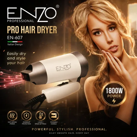 ENZO - Sèche Cheveux