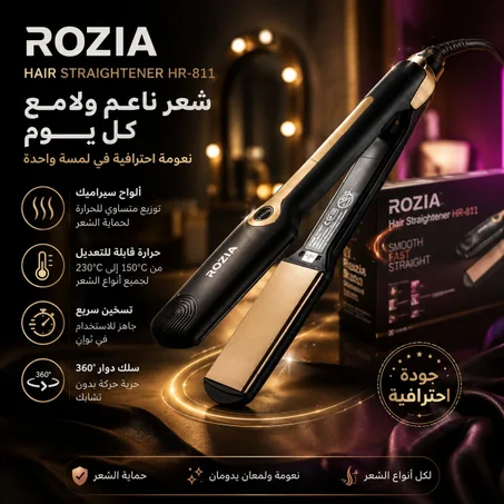 Lisseur à cheveux Rozia