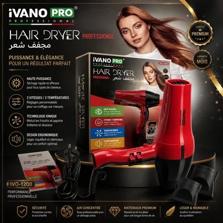 Ivano Pro Luxury Hair Dryer