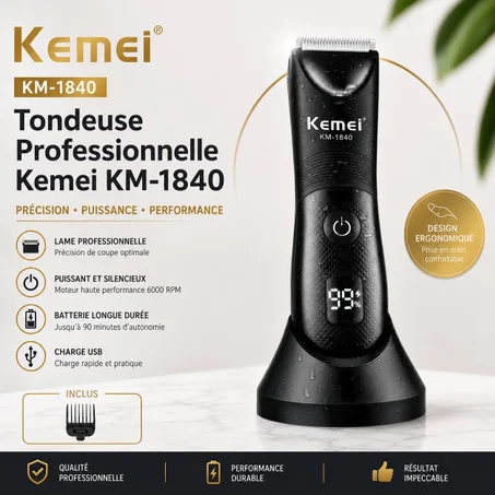 Tondeuse Professionnelle Kemei KM-1840