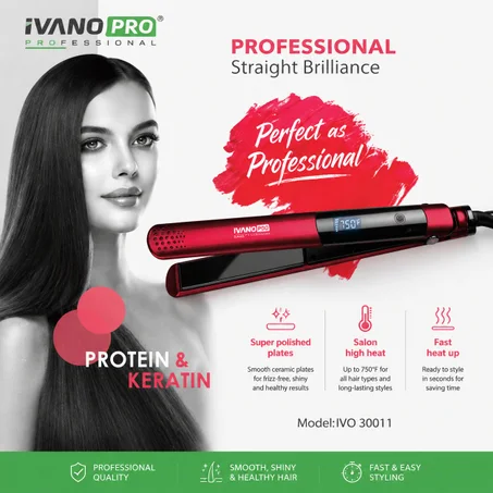 IVANO PRO Keratin Hair Straightener