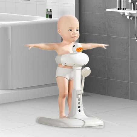 Support de douche réglable pour enfants