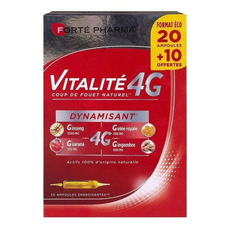 Forte Pharma Vitalité 4G Dynamisant – 20 Ampoules