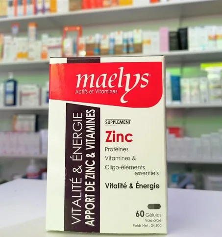 Maelys Zinc + Vitamines B 60 Gélules