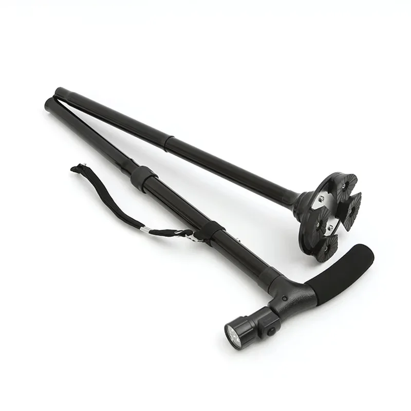 عصا مشي قابلة للطي ومضيئة بنعل غير قابل للانزلاق وآمن+ توصيل مجاني لحد باب البيت والدفع عند الإستلام.